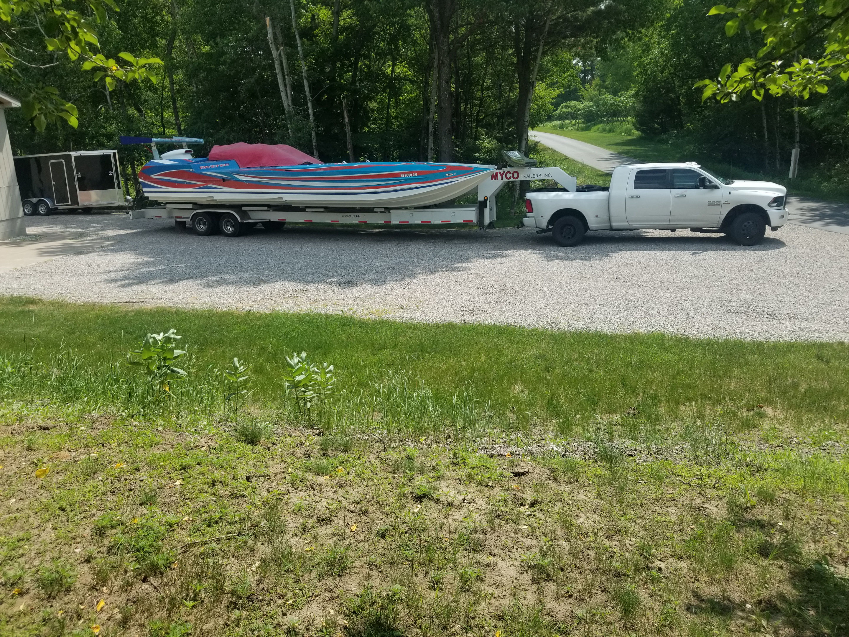 boat and trailer delivery